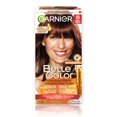 thumbnail image 1 of Garnier Belle Color Permanent Hair Dye, 55 Reddish Brown, 100% Grey Coverage, Enriched with Argan Oil and Wheat Germ Oils - 1 Application, 1 of 9
