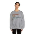thumbnail image 4 of Accountant CPA Sweatshirt Gifts Crew Neck Shirt Long Sleeve Unisex, 4 of 4