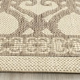 thumbnail image 3 of SAFAVIEH Courtyard Colton Geometric Indoor/Outdoor Area Rug, Natural/Brown, 2' x 3'7", 3 of 6