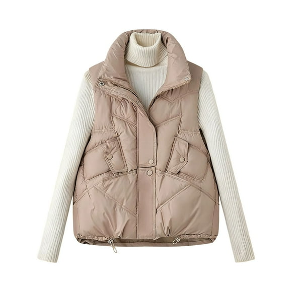 Haut Sans Manches pour Femmes Col à Revers Couleur Unie Blouse Décontractée Légère Confortable pour Bureau Tunique de Mode Polyvalente