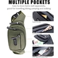 thumbnail image 3 of New large-capacity purse-outdoor sports bag-waterproof slung business cashier wallet, 3 of 5