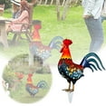 thumbnail image 2 of Rooster Garden Statue And Sculpture Outdoor Decoration Animal Chicken Farm Backyard Terrace, 2 of 6