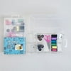 SEWING KIT IN COMPARTMENT BOX 20PC PEGGABLE SEWING BOX, Case Pack of 48