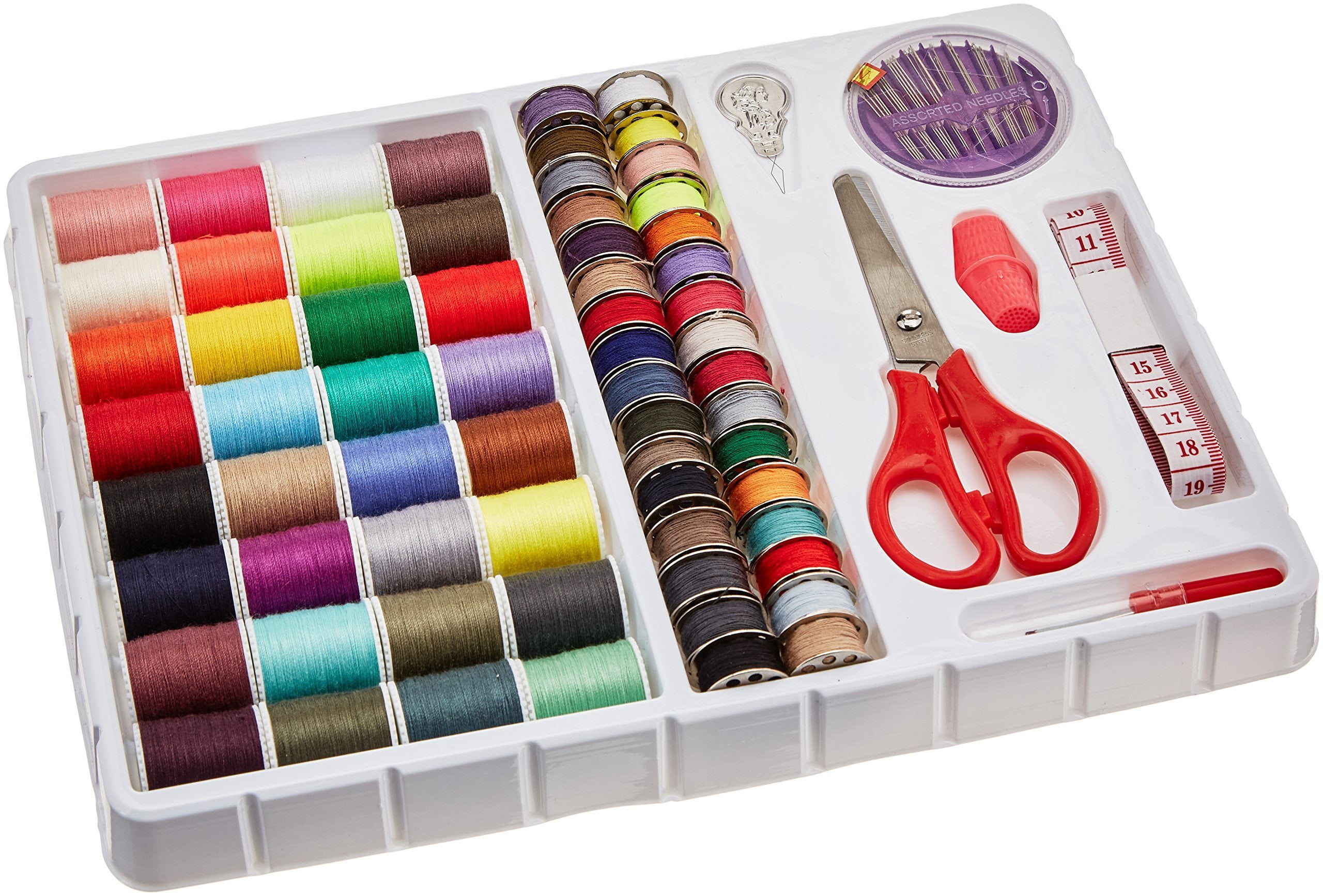 MICHLEY FS092 Lil 100-Piece Sewing Kit, 1.00 x 8.00 x 9.80 inches, Multi