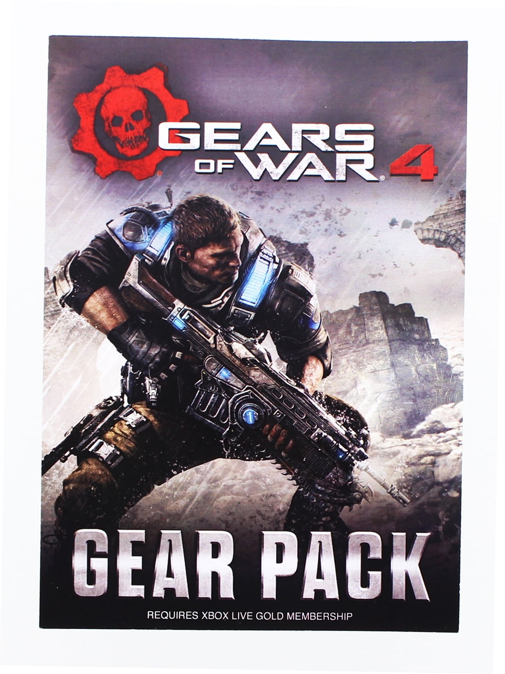 Gears Of War 4 Gear Pack Code Card Walmart Com Walmart Com