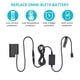 thumbnail image 4 of Batería ficticia Cable USB tipo C PD a acoplador de CC de batería simulada DMW-DCC12 DMW-BLF19 de repuesto para Panasonic LUMIX DMC-GH3 DMC-GH4 DMC-GH3K DMC-GH4K DC-GH5 DC-G9 Romacci  Batería ficticia, 4 of 7