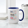 thumbnail image 4 of CafePress - Dad Hero - 15 oz Ceramic Large White Novelty Mug, 4 of 4