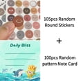thumbnail image 6 of Offering Unmatched Practical Convenience (3.54×3.54 Inches),100-Pack with105 Various Emoticon Stickers,Adorable Elegant Vintage Sticky Notes for Office&Planning,Cute Notepads for Letters&Plans, 6 of 13