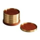 thumbnail image 5 of Posavasos de madera multiusos, resistentes al calor, ligeros, para el hogar, 6 unidades Rojo, 5 of 9