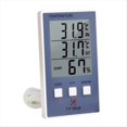 thumbnail image 1 of Termómetro Digital Higrómetro para Interiores y Exteriores, Medidor de Humedad Temperatura, Pantalla LCD en °C/°F, Sensor Sonda, Estación Meteorológica., 1 of 6
