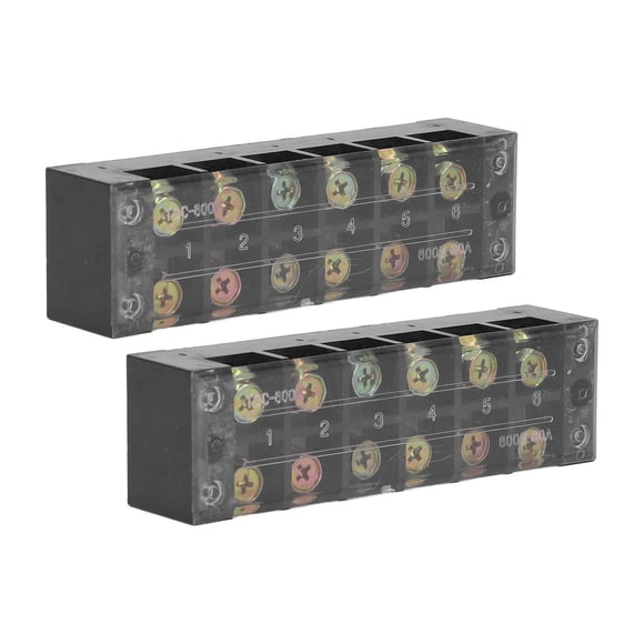 Terminal Block, 60A 600V Terminal Terminal Blocks with Stable Performance for Bridge Lighting