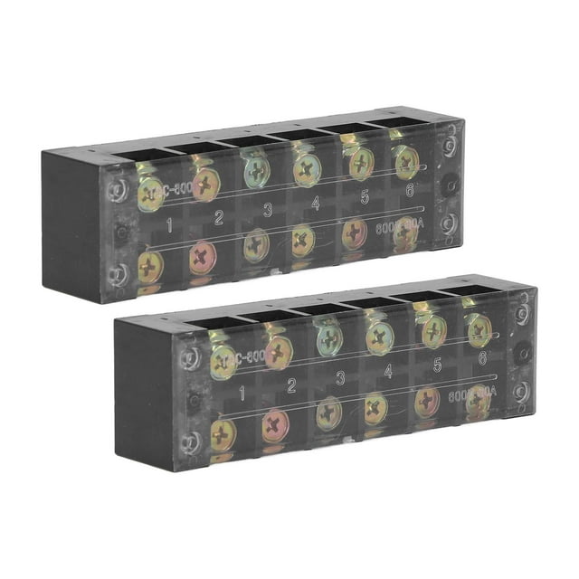 Terminal Block, 60A 600V Terminal Blocks avec Performance Stable pour Éclairage de Pont