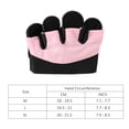 thumbnail image 4 of Guantes antideslizantes para entrenamiento de gimnasio para levantamiento de pesas, entrenamiento de dominadas, fitness, yoga, 4 of 8