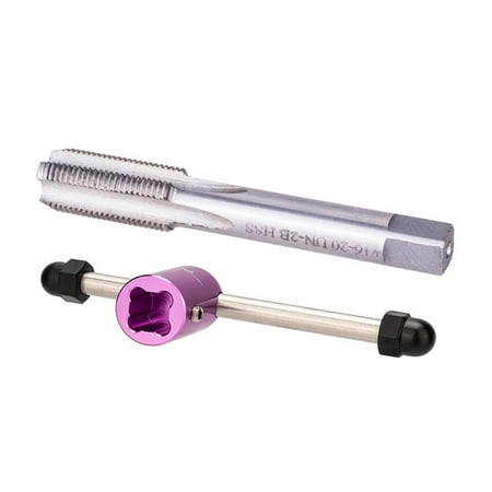 

Gerich Bike Crank Thread Tap Left Right Pedal Repair Drill Bit Tool Tungsten