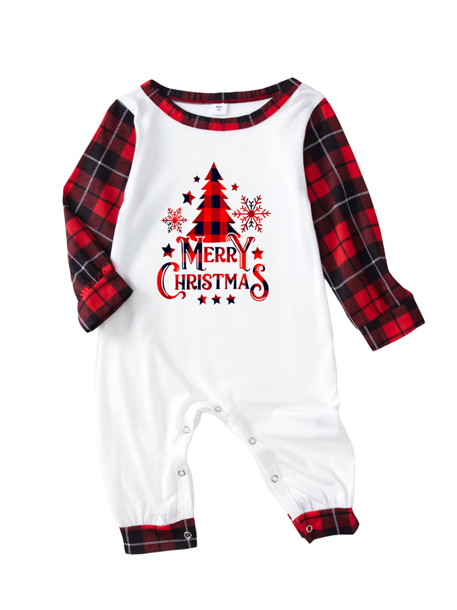 Family Pajamas Matching Sets, Cute Christmas Printed 2 Piece Sleepwear, Holiday PJs Jammies for Couples/Women/Men