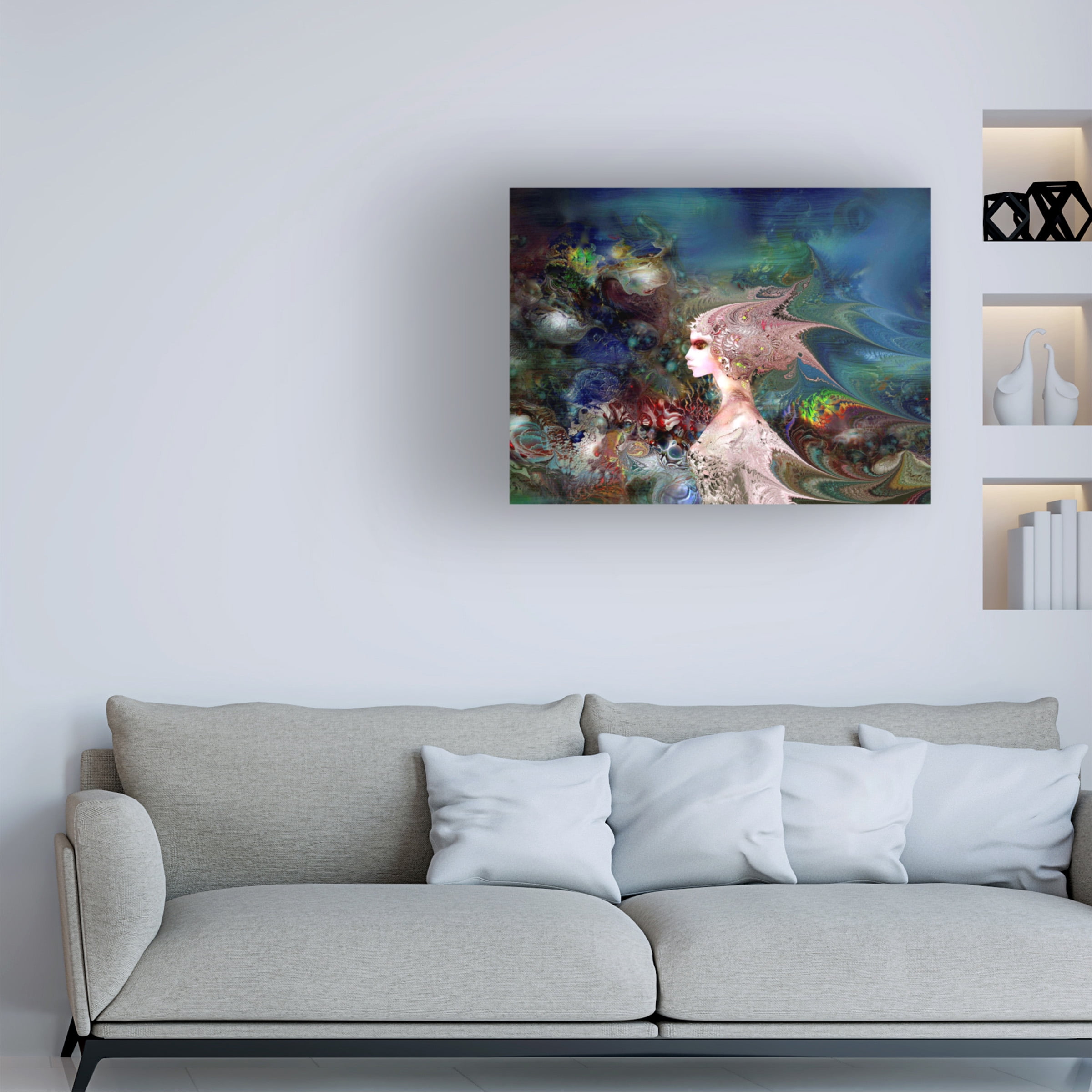 Natalia Rudzina 'Mermaid 4' Canvas Art
