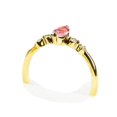thumbnail image 4 of Natural Pink Topaz Ring, AAA Pink Topaz Gemstone Ring, November Birthstone, Zircon Womens Ring, Gold Micron, 925 Sterling Silver, Statement Ring, Dainty Minimalist Stacking jewelry, Christmas Ring, 4 of 4