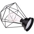 thumbnail image 3 of Lámpara de mesa de metal, lámpara de pie con forma de diamante, lámpara de pie, lámpara de escritorio de hierro de estilo nórdico con pilas, luz nocturna creativa, iluminación decorativa para dormitor Namotu LKX-1302-2, 3 of 7