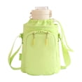 thumbnail image 2 of Water Bottle Holder with Phone Pocket Crossbody Water Bottle Carrier Bag with Adjustable Shoulder Strap and Zipper Pouch for Hiking, Travel, Walking (1PC), 2 of 6