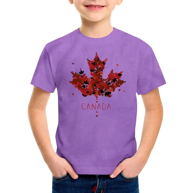 LUOGENLI Ensemble de Hauts Maxi Tendance pour Garçons pour Usage Quotidien Décontracté pour l'École et les Activités Extérieures Chemise à Manches Courtes Col Rond Élégante Chemises Décontractées pour Garçons Longueur Genou Violet Taille 3-4 Ans