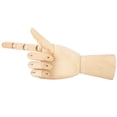 thumbnail image 4 of Multifunction Sketch Wooden Hand Model, Wooden Hand Model, Convenient Sketch Tool, Art Joint Puppet, for School Artist Drawing Home, 4 of 7