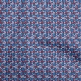thumbnail image 1 of oneOone Cotton Flex Medium Blue Fabric Floral Sewing Craft Projects Fabric Prints By Yard 40 Inch Wide, 1 of 5