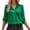 Green, variant on Vedolay Womens Shirts Elegant Button Down Business Loose Tops with Pockets Beige,S