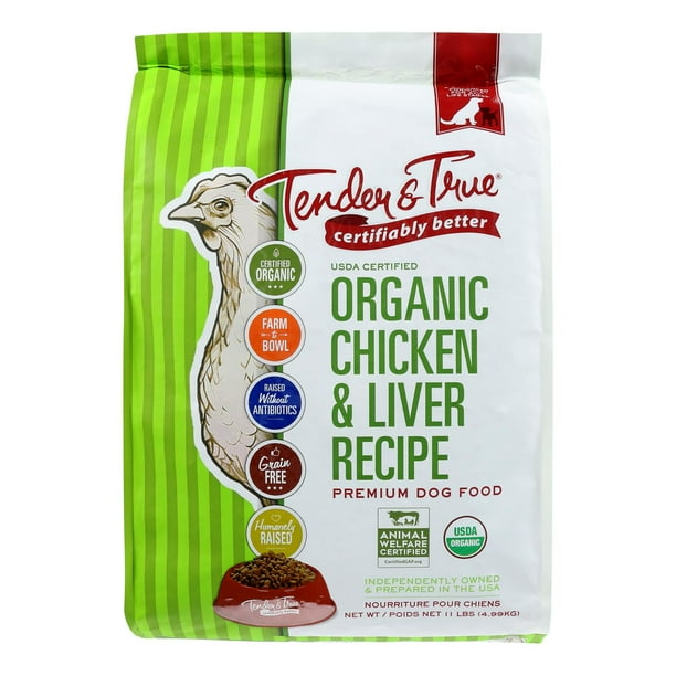 Tender True Dog Food Chicken And Liver 1 Each 11 LB