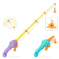thumbnail image 3 of 1pc Random Color Pool Fishing Toy Magnet Pole Stretchable For Toddlers Outdoor Pool Bathtub Hand Eye Coordination Fun Water Game, 3 of 5