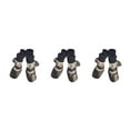 thumbnail image 2 of Greeniant 4 piezas de zapatos para mascotas Greeniant Botas de nieve para la lluvia con suela de goma, 2 of 6