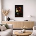 thumbnail image 5 of Framed Canvas Print Still Life Flower Wall Art Vintage Botanical Decorative for Living Room Bedroom - 24"x36" WHITE, 5 of 8