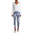 thumbnail image 5 of Time and Tru Women's Capri Leggings, 5 of 6