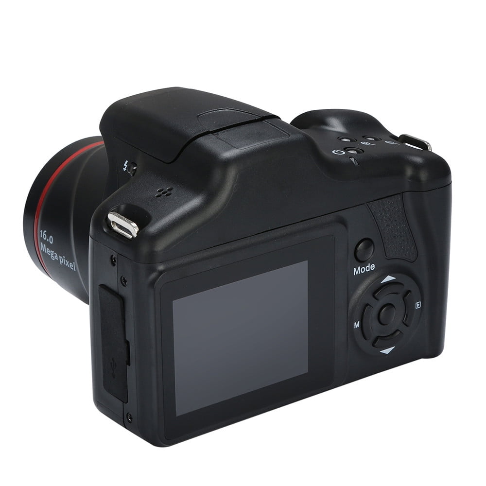HD 1080P Video Camcorder Handheld Digital Camera 16X Zoom 2.4 Inch LCD 16MP CMOS USB Rechargeable Portable Recording Device Travel Gift