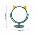 thumbnail image 3 of Beauty Makeup Mirror Table Top Rotatable HD Small Mirror Table Top Student Dormitory Princess Mirror Home Creative Dressing Mirror, 3 of 8