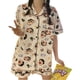 thumbnail image 1 of Conjunto de ropa de dormir holgada, pijamas de dibujos animados, Top para dormir de dibujos animados de manga corta, pantalones cortos, pijamas de dibujos animados de manga corta, funcionalidad versátil, 1 of 8