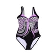 thumbnail image 4 of Traje de Baño Mujer Traje de Baño Sexy Sin Espalda Para Mujer, Traje de Baño de Verano Para Playa, Conjunto de Bikini Con Estampado Floral Para Fiesta En La Piscina 1707, 4 of 5