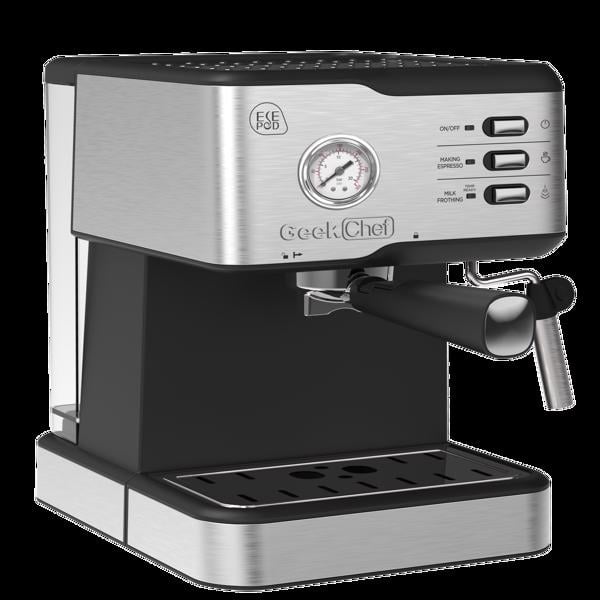 Geek Chef Coffee Espresso Machine Machine, 20 Bar Pump Pressure