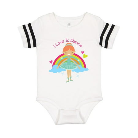 

Inktastic I Love To Dance Ballet Gift Baby Girl Bodysuit