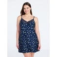 thumbnail image 5 of Joyspun Women’s Dreamy Soft Collection Lace Front Knit Chemise, Sizes XS to 3X, 5 of 5