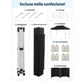 thumbnail image 4 of Gazebo Plegable 3x3m Impermeable con 4 Paredes - UPF 50+, Acero Reforzado, Fácil Montaje - Para Jardín, Camping, Fiestas - Color blanco, 4 of 7