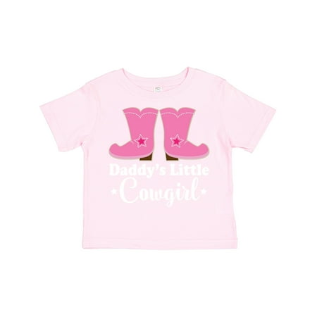 

Inktastic Daddys Little Cowgirl Gift Toddler Toddler Girl T-Shirt