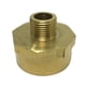 thumbnail image 1 of Conector de Adaptador de rosca macho a hembra de latón Cola Instalación de tubería DN32 x DN 15, 1 of 8