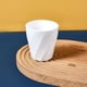 thumbnail image 4 of Vaso Multiusos de Plástico | Blanco | Diseño con Patrón En Espiral | 9 X 8,5 Cm | Apto para Alimentos | Ligero | Apto para Lavavajillas | 1 Vaso, 4 of 6