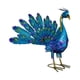thumbnail image 1 of TQEHS Estatua de pavo real de metal creativa, adorno artesanal, decoración de escritorio para el hogar, rápido ~ Q5I6, 1 of 1