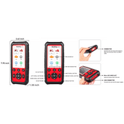 Autel MaxiDiag MD808 Pro With Extension Cable OBD2 Scanner Code Reader Read/Clear Codes DTC Lookup 7 Special Features Oil Reset Battery Reset EPB SAS BMS Upgraded MD806 MD802 AL329 AL529 AL609 AL629