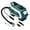 Green, variant on CarCome Portable Tire Inflator for Car,150PSI Air Compressor for Car Tires Inflator,12V DC Auto Tire Pump with Digital Pressure Gauge,Emergency LED Light for Car, Bike, Balloons and Other Inflatables