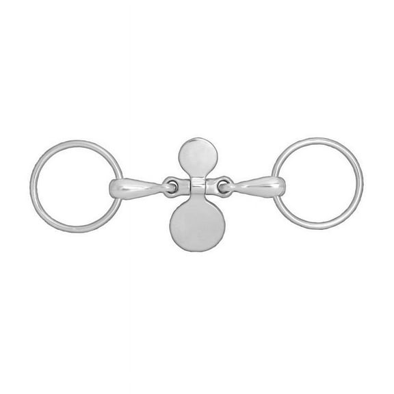 Horze Spoon Mouth Loose Ring Snaffle Bit