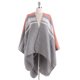 thumbnail image 1 of Poncho de manta extragrande elegante de invierno para mujer Cárdigans tipo chal Rosa gris Colcomx Abrigo de chal de mujer, 1 of 7