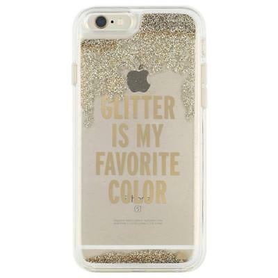 OEM Kate Spade New York Liquid Glitter Gold Case For iPhone 6 Plus/6s Plus