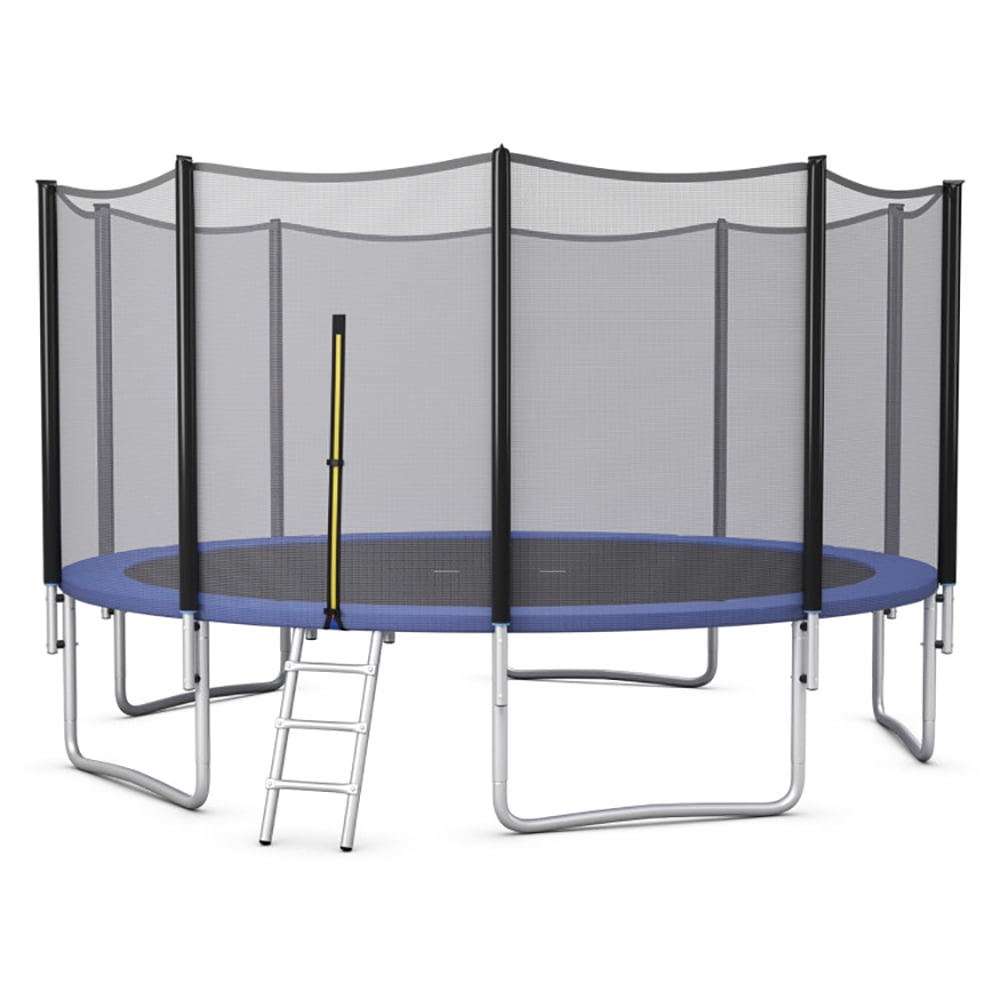 Aimee Lii 16 Feet Outdoor Trampoline Bounce Combo with Safety Closure Net Ladder, Outdoor Trampoline for Kids Aimee Lii 16 Feet Outdoor Trampoline Bounce Combo with Safety Closure Net Ladder, Outdoor Trampoline for Kids